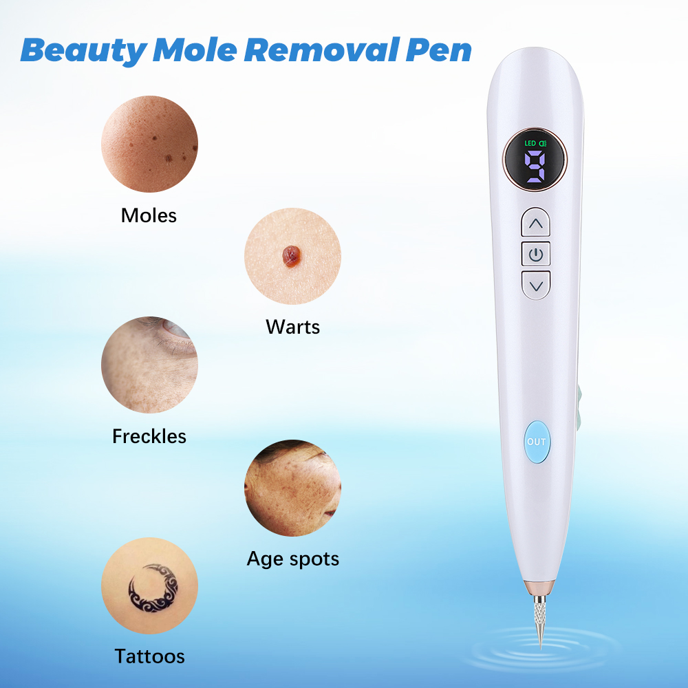 Skin Tag Remover Wart Berrugas Eliminator Lcd Plasma Pen Papillomas ...