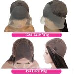 30 34 Inch Highlight Ombre Lace Front Wig Curly Human Hair Wigs Honey Blonde Colored HD Deep Wave Frontal Wigs For Black Women