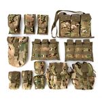 Akmax Military Tactical Backpack MOLLE Rifleman Set Army Survival Assault Combat Men Field Rucksack For Camping Hiking Climbing