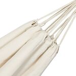 Double Hammock Outdoor Rollover Prevention Camping Canvas Fabric Hammock Hanging Swing Bed for Patio Travel Hiking Dropshipping