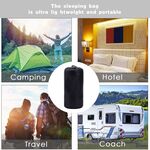 Fleece Sleeping Bag Liner Anti-dirty Thermal Insulation Sleeping Bag Travel Portable Ultra-light Outdoor Camping Compression Mat
