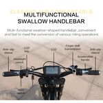 20 inch 4.0 fat tire e-bike 48V1000W racing off-road bicycle electric vehicle adult ATV M690