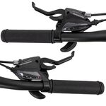 Hiland 700C Hybrid Bicycle Aluminum 24 Speeds with Lock-Out Suspension Fork Disc Brake City Commuter Mountain Bike MTB