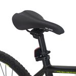 Hiland 700C Hybrid Bicycle Aluminum 24 Speeds with Lock-Out Suspension Fork Disc Brake City Commuter Comfort Bike