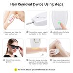 IPL Device Hair Removal Epilator for Women 500000 Flashes Epilator Hair Remover Shaving Machine Facial Epilator Women's Shaver