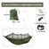 Camping Hammock with Net - Lightweight Double Hammock,Portable Hammocks for Indoor,Hiking,Camping,Backpacking,Travel,Backyard