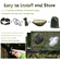 Camping Hammock with Net - Lightweight Double Hammock,Portable Hammocks for Indoor,Hiking,Camping,Backpacking,Travel,Backyard