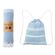 Quick-drying Turkish Tassel Beach Bath Towel Outdoor Beach Swimming Sports Travel Drawstring Backpack Organizer Storage Bag