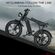 20inch Fat Ebike 48V 750W/1000W Hub motor Super Power Electric Ebike Retro Design 7 Speed Snow Beach ebike Men Electric Bicycle