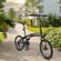 20Inch Folding Bicycle 7 Speed High Carbon Steel Shock-absorbing Cycling Road Bike for Adult  Male Female Student Outdoor Sports