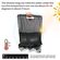 20L Portable Shower Bag with Switch Hose and Plastic Head Large Capacity Water Storage for Camping Outdoor Hiking Picnic Washing