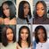 Human Hair Wigs Brazilian Straight Bob Wigs Transparent Human Hair Frontal Lace Wig Cheap PrePlucked Wigs For Women Natural Hair